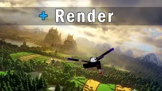 Minecraft se ve Espectacular con este Mod   || Distant Horizons