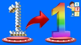Buzzing Bees Teach Numbers: Fun & Easy Counting for Kids!