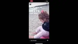 Denni at the Beach with Josie