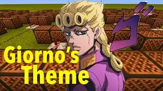 Giorno’s theme on noteblocks (Short version, the best part)
