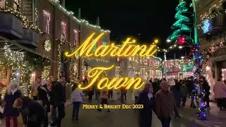 We are in the movie set! Мы попали в кино? Martini Town - Merry & Bright