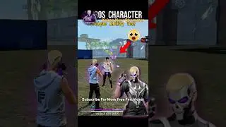 free fire new character ability test kairos #freefire #youtubeshorts #shorts