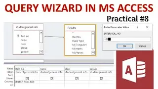 Easy way to Learn Queries in MS Access|| How to create query wizard.