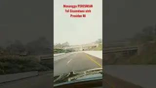 Gak Sabar Meenunggu Tol Cisumdawu Full sampai Bandara  Kertajati. 