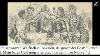 Im schwarzen Walfisch zu Askalon (mit Text)