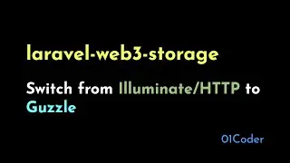 Laravel Web3 Storage - Switch to Guzzle HTTP Client from Illuminate HTTP Facade