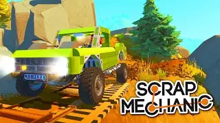 НАКОНЕЦ! 💥 СДЕЛАЛИ КАРТУ SNOWRUNNER в SCRAP MECHANIC