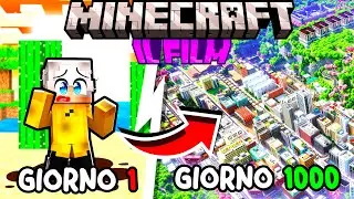 SOPRAVVIVO 1000 GIORNI nel MONDO di MINECRAFT (FILM)