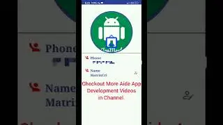 Building a Firebase Chat App in Aide. 