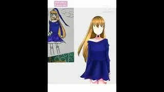 re-drawing of my little cousin's art 😢