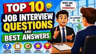 Top 10 Job Interview Questions and Best Answers - English Speaking Conversation