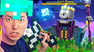 Minecraft But There are Custom Bosses!