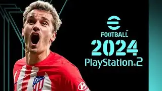 حصريا تحميل لعبه بيس 2024 بلايستايشن 2 بجرافيك عالي | PES 2024 efootball (PS2) ISO