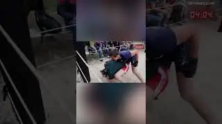 CRAZY VICTORY!!! KID MMA vs SAMBO WRESTLER