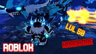 Dungeon Quest Winter Outpost LVL 50 Hardcore Mode in ROBLOX