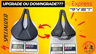 Polêmica!!! Troquei meu selim Specialized por um Carbono CHINÊS