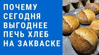 Почему сегодня выгоднее печь хлеб на закваске / Антон Корнышов