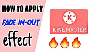 HOW TO ADD FADE IN-OUT VIDEO IN KINEMASTER || KINEMASTER TUTORIAL || TIKTOK TRANDING || TECH SUPPORT