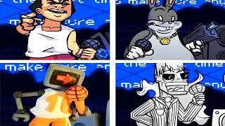 Hello World but everytime it's Hex turn a Different Skin mod is used - Friday Night Funkin