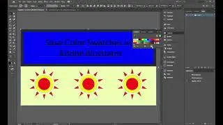 Save Color Swatches in Adobe Illustrator