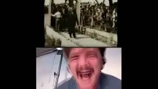 Pedro Pascal crying over Antoun Saadeh