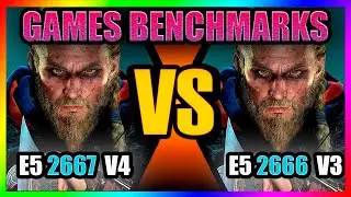 Xeon E5 2667 V4 vs Xeon E5 2666 V3 | Gaming Test