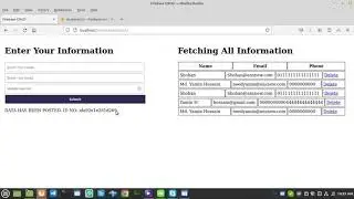 Modern Core JavaScript and Firebase Database - CRUD Project
