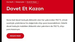 AKBANKLILARA MÜJDE! HEDİYE 750TL