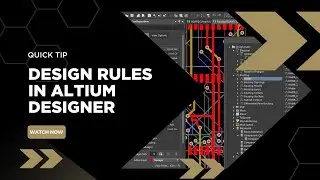 Importing & Exporting Design Rules - Altium Designer Quick Tip