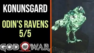 God of War All Odin's Ravens in Konunsgard | Odin's Ravens 5/5