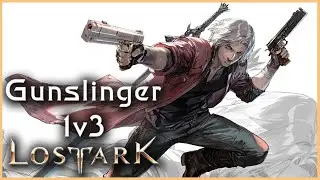 Lost Ark - Gunslinger pvp 1v3 #25