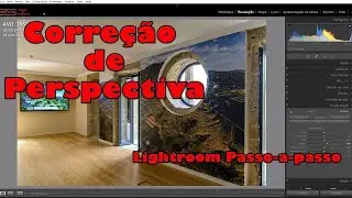 Painel Transformação - Correção de Perspetiva do Curso Lightroom Passo-a-Passo