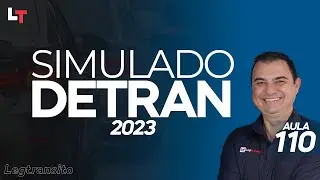 SIMULADO DETRAN QUESTÕES 2023 - AULA 110 