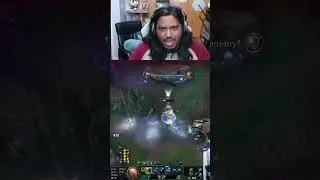 Singed bullies enemies behind their turret #leagueoflegends