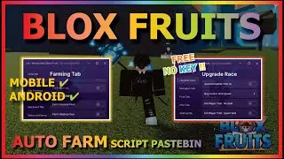 BLOX FRUITS Script Mobile UPDATE 21 AUTO FARM | MASTERY FARM | AUTO RAID | RACE V4 FULLY (NO KEY)