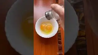 Яичница с моцареллой . Завтрак ПП