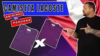 Camiseta Lacoste Original x Peruana - Diferenças e semelhanças. Aprenda a reconhecer.