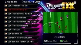 Pandora Box DX2 PLUS lista de juegos   del 7201 al 8701