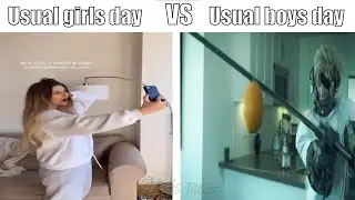 Usual Girls day vs Usual Boys day (Metal Gear Rising)