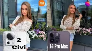 Xiaomi Civi 2 Vs iPhone 14 Pro Max Camera Test