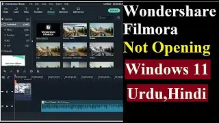 Wondershare Filmora not Opening in Windows 11 | Problem Solved | Wondershare Filmora not Responding