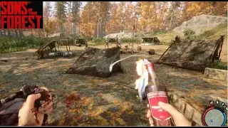 Sons of the Forest CZ - potápěcí přístroj