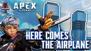 HERE COMES THE AIRPLANE!! | APEX LEGENDS FUNNY MOMENTS!!