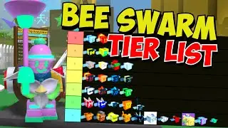 Honest TIER LIST In Roblox Bee Swarm Simulator!