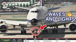 LIVE LAX | WE GET LUFTHANSA YANKEE TANGO WAVE