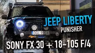 Jeep Liberty Punisher - Sony FX30 + 18-105 F/4 #sonyfx30 #fx30 #obiektywistycznie