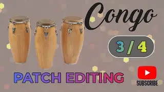 3/4 Congo Patch Editing || Roland spd 20 pro || Tutorial || Tamil || Drums congos