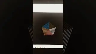 Colorful Polygon Design using Python👩‍💻 
