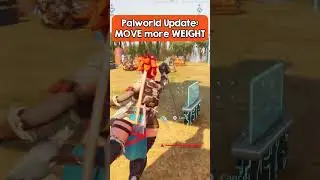 Palworld Update: Move more Weight!