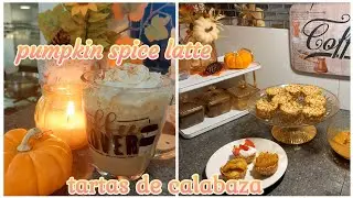 Me sorprendí con lo delicioso que queda 😋☕️ café y postre de calabaza🍁